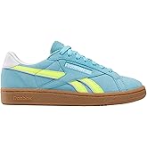 Reebok Unisex Club C Grounds Uk Trainers, Digital Blue Solar Acid Yellow Gum, 10.5 US