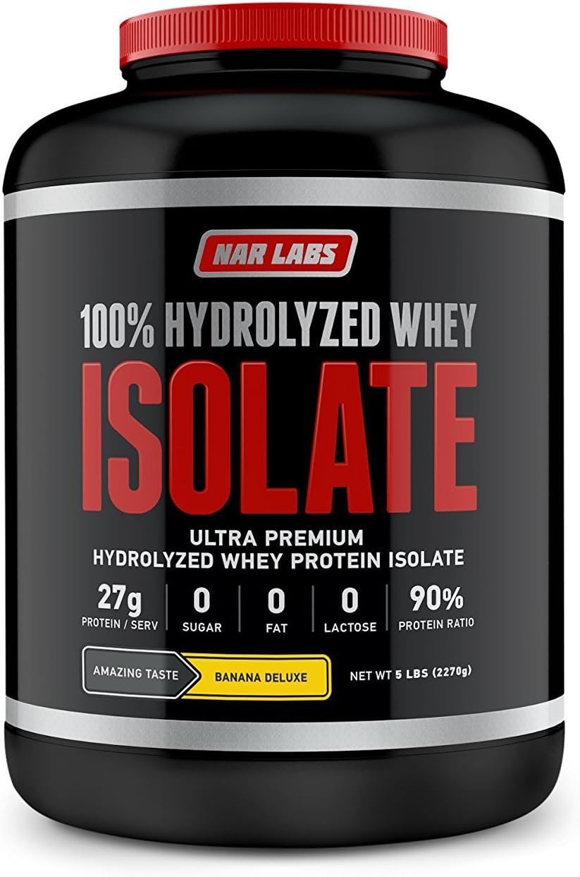 NAR LABS Hydrolysed Whey Isolate 5lbs - Banana