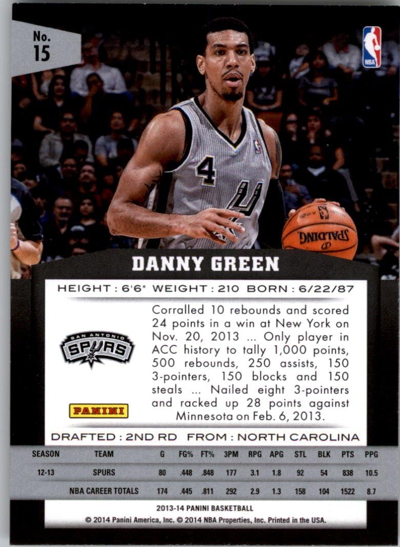 Amazon Com 2013 14 Panini 15 Danny Green Collectibles Fine Art