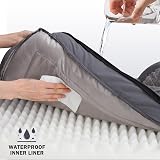 JOEJOY Medium Dog Bed Orthopedic Support Waterproof Cover 71x58x17 cm view 7
