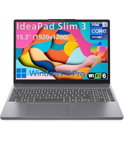 Amazon.com: Lenovo IdeaPad Slim 3 Laptop 2025 15.6” FHD 1920