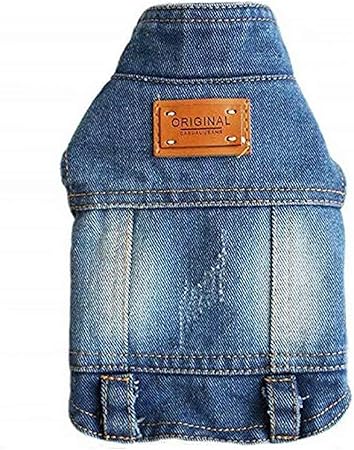 dog jean jacket amazon