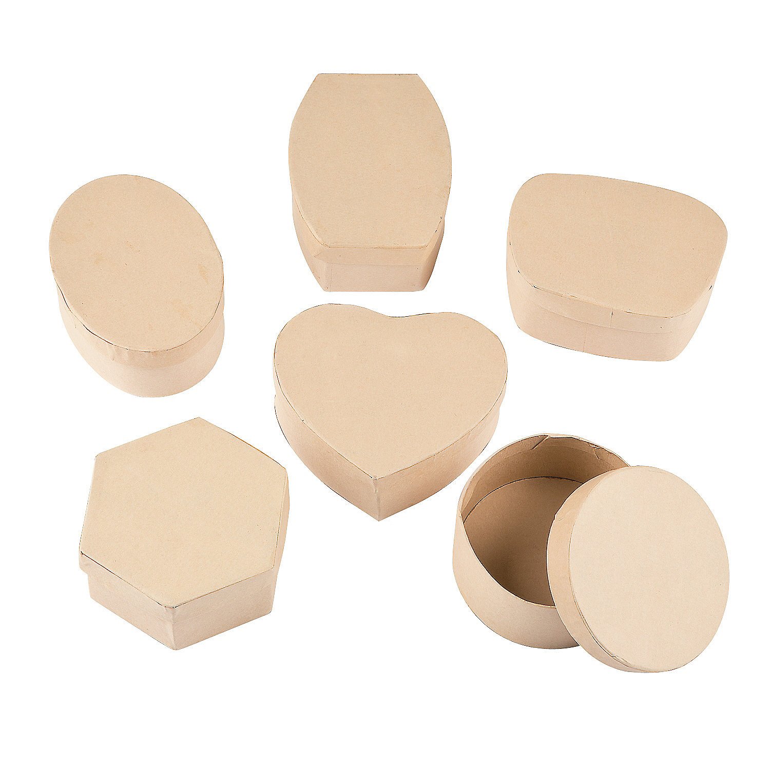 Photo 1 of Fun Express DIY Cardboard Box Assortment -12 pieces - Kids do it yourself crafts