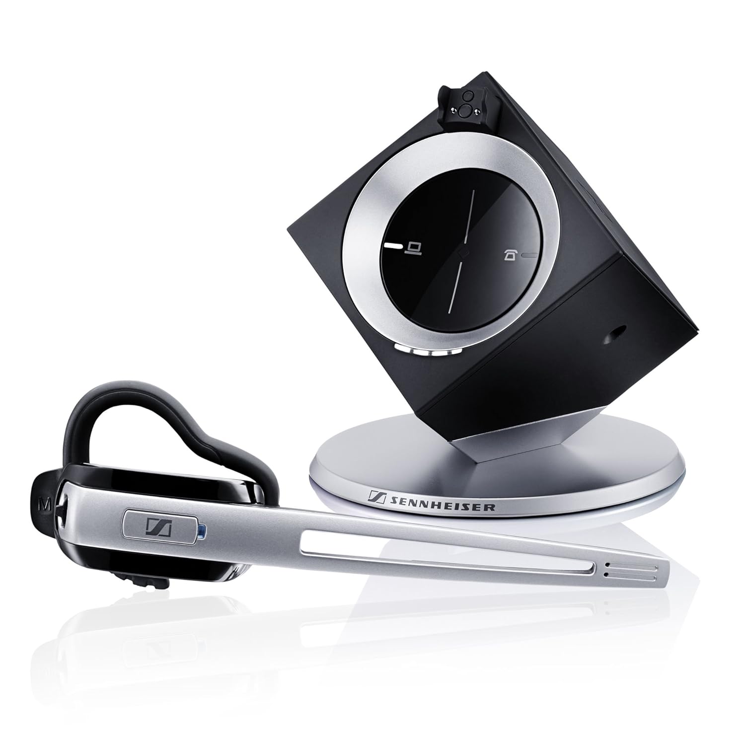 Classic Silver DECT 6.0 Sennheiser OfficeRunner Convertible Wireless