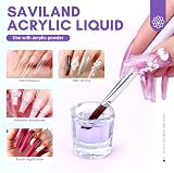 Saviland 240ml Monomer for Acrylic Nails MMA-Free Low Odor view 2