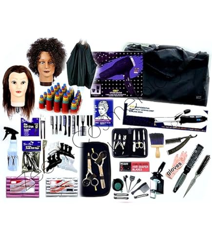 Amazon.com : Profession 20PCS Cosmetology Kit Hair School