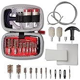 Real Avid Universal Gun Cleaning Kit | All-in-One Pistol, Shotgun and Rifle Cleaning Kit with Flex Cable, Bore Brushes, Gun Cleaning Jags &amp; Gun Cleaning Patches, No Disassembly Easy Gun Cleaning Kit
