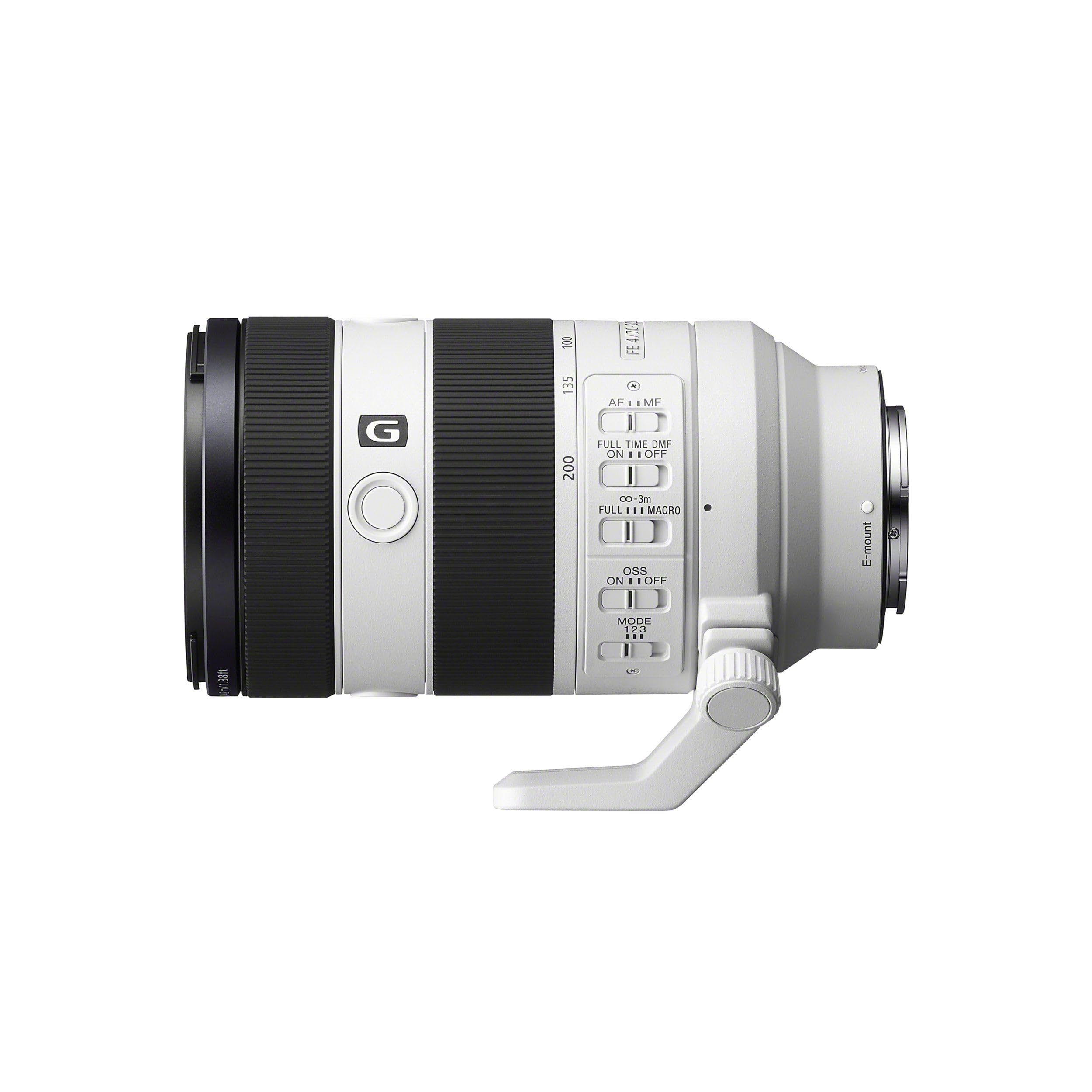 Sony 70-200mm f/4 G OSS II E-Mount Full-Frame Telephoto Zoom Lens – Ideal for Travel, Portraiture, and Outdoor Shooting
