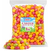 Jelly Beans Candy, Assorted Fruity Jelly Beans, 1 lb | Easter Candy for Baskets, Egg Hunts, Party Favors, Classroom Treats, Candy Bowls &amp; Spring Celebrations