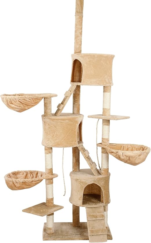 Leopet Arbre A Chat Avec Differents Elements Beige Hauteur Env 230 250cm Amazon Fr Animalerie Leopet Arbre A Chat Avec Differents Elements Beige Hauteur Env 230 250cm Amazon Fr Animalerie
