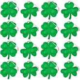 Pop Fidget Keychain 24 Pack ,Clover &amp; Four-Leaf Clover Mini Fidget Toys Bulk ,Sensory Toys for Kids ,Party Favors for St. Patrick's Day, Back to School Gifts for Classroom