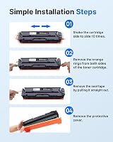 GPC Image 201X Toner Cartridges 4-Pack for HP Color LaserJet Pro M277dw M252dw view 7
