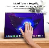MINIX 16" Portable Touch Monitor 1200P IPS 2x USB-C HDMI Multi-Touch Kickstand view 3