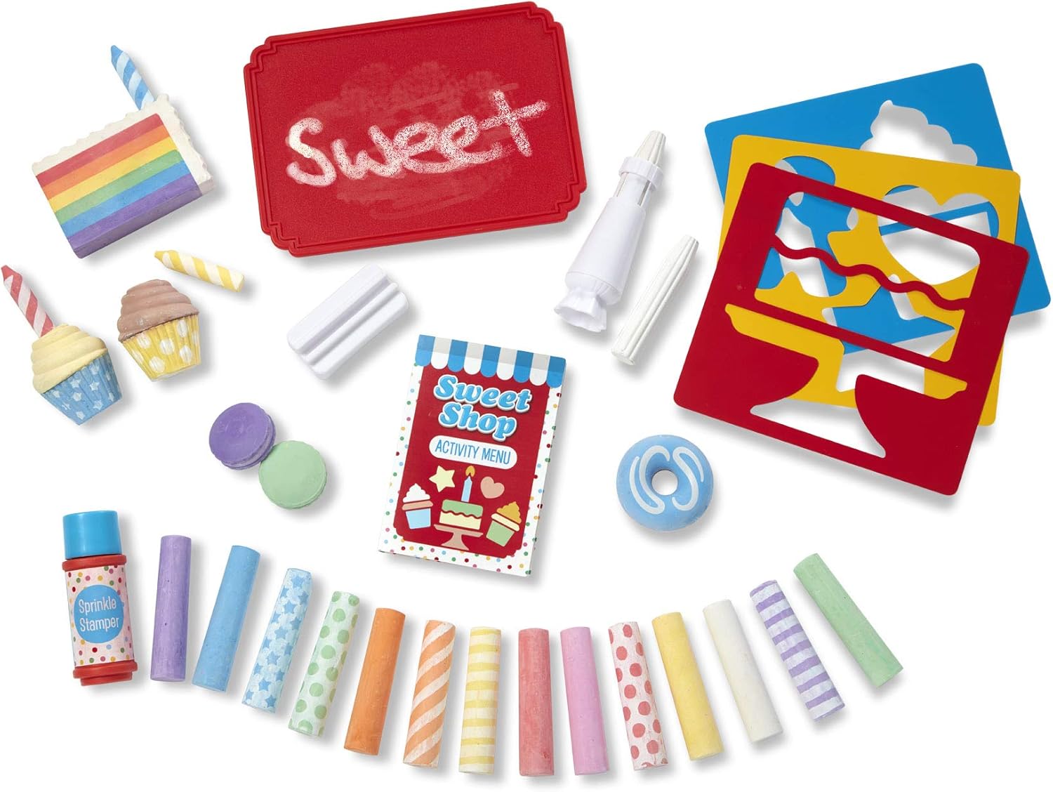 melissa and doug sweet shop chalk set