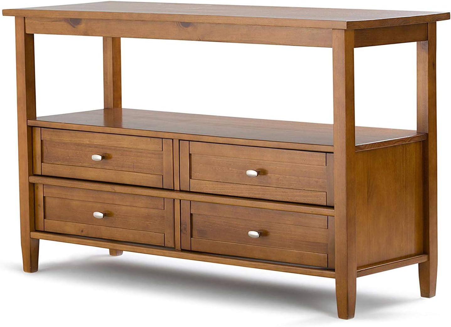 Best Honey Brown Console Sofa Table