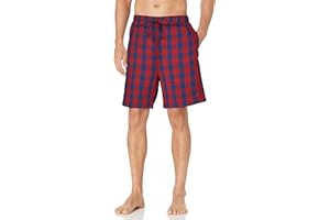 Nautica Men's Soft Woven 100% Cotton Elastic Waistband Sleep Pajama Short