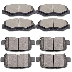 SCITOO D914 D865 Front Rear Ceramic Brake Pads Sets