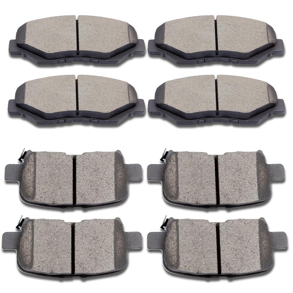 SCITOO D914 D865 Front Rear Ceramic Brake Pads Sets