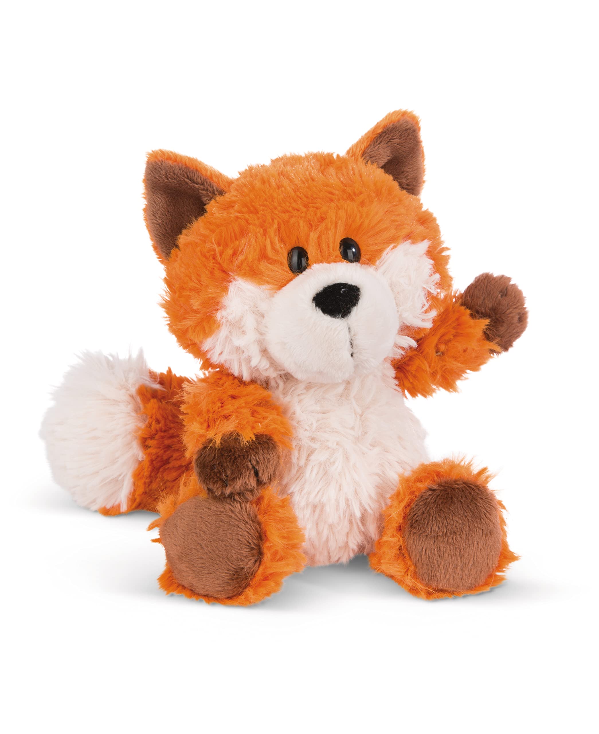 Nici 49154 Fuchs Cuddly Fox Fridalie 35cm Dangling-Sustainable Made Plush, Cute Soft Toy to Cuddle and Play with, for Children & Adults, Gift idea, Orange, Orange