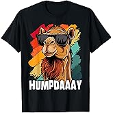 Camel Workweek Hump Day Retro Vintage T-Shirt