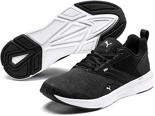Puma Unisex-Erwachsene NRGY Comet Laufschuhe, Schwarz (Puma Black-Puma White 06)