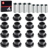 Front &amp; Rear Shock Absorber Bushings Sleeve Kit 16Pcs For Polaris Ranger | 500 570 700 800 900 1000 Diesel PRO XD EFI Crew,Upper Bushing,Lower Bushing