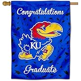Kansas KU Jayhawks Graduation Gift Banner Flag