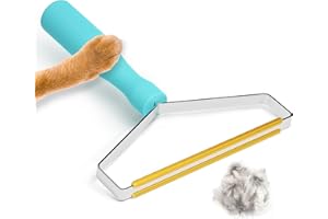 UPROOT CLEAN Lint & Hair Remover Pro Reusable Cat & Dog Hair Remover with Multi-Fabric Edge - Special Lint Remover for Clothes - an Easy & Fun Lint Cleaner and Pet Hair Removal Tool