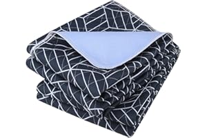 OUTCREATOR® Bed Pads for Incontinence Mattress Protector, 2Pack Anti-Slip Waterproof Pads (34" x 56") for Toddlers Kids Adults Pets Pee Pads and Machine Washable Absorbency and Leak Proof Edge