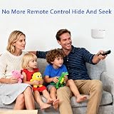 SUNFICON Universal Remote Holder Wall Mount White Organizer Caddy view 9