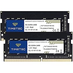 Timetec 16GB KIT(2x8GB) DDR4 2400MHz PC4-19200