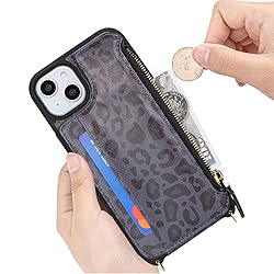 Cavor for iPhone 14 Plus Case with Card Holder,for