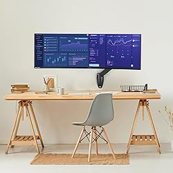 BEWISER Heavy Duty Ultrawide Monitor Arm Wall
