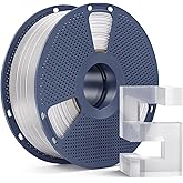 PETG Filament 1.75mm, Ultra Tough, Heat Optimized, Odorless, 1kg(2.2lbs) SUNLU Clear PETG 3D Printer Filament, Dimensional Accuracy +/- 0.02mm, Transparent