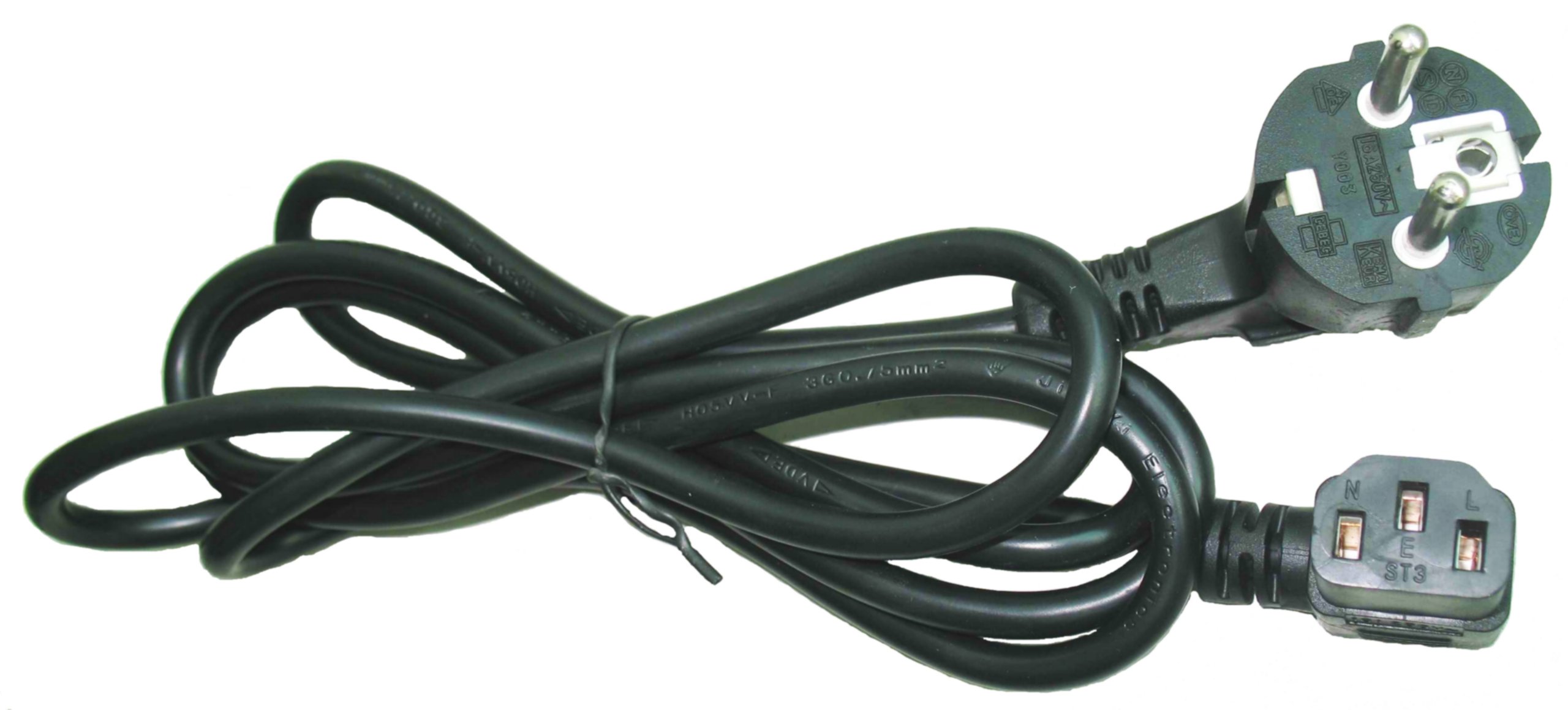 Gembird Cord 1.8M (Angle) (PC-186A-VDE)