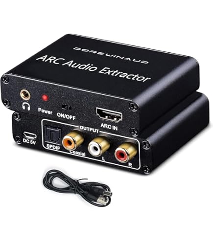 Amazon.com: DOREWINAUD HDMI ARC Audio Converter, 192KHz / ARC to