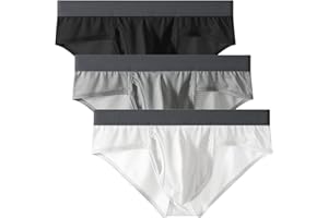 Dimgut Men Sexy Bulge Pouch Briefs Underwear Open Hole Breathable Underpants