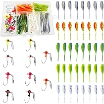 Staggerbod Slow Fall Jig - Pink Chartreuse, 150g/5.3oz Fishing Lure By Mustad