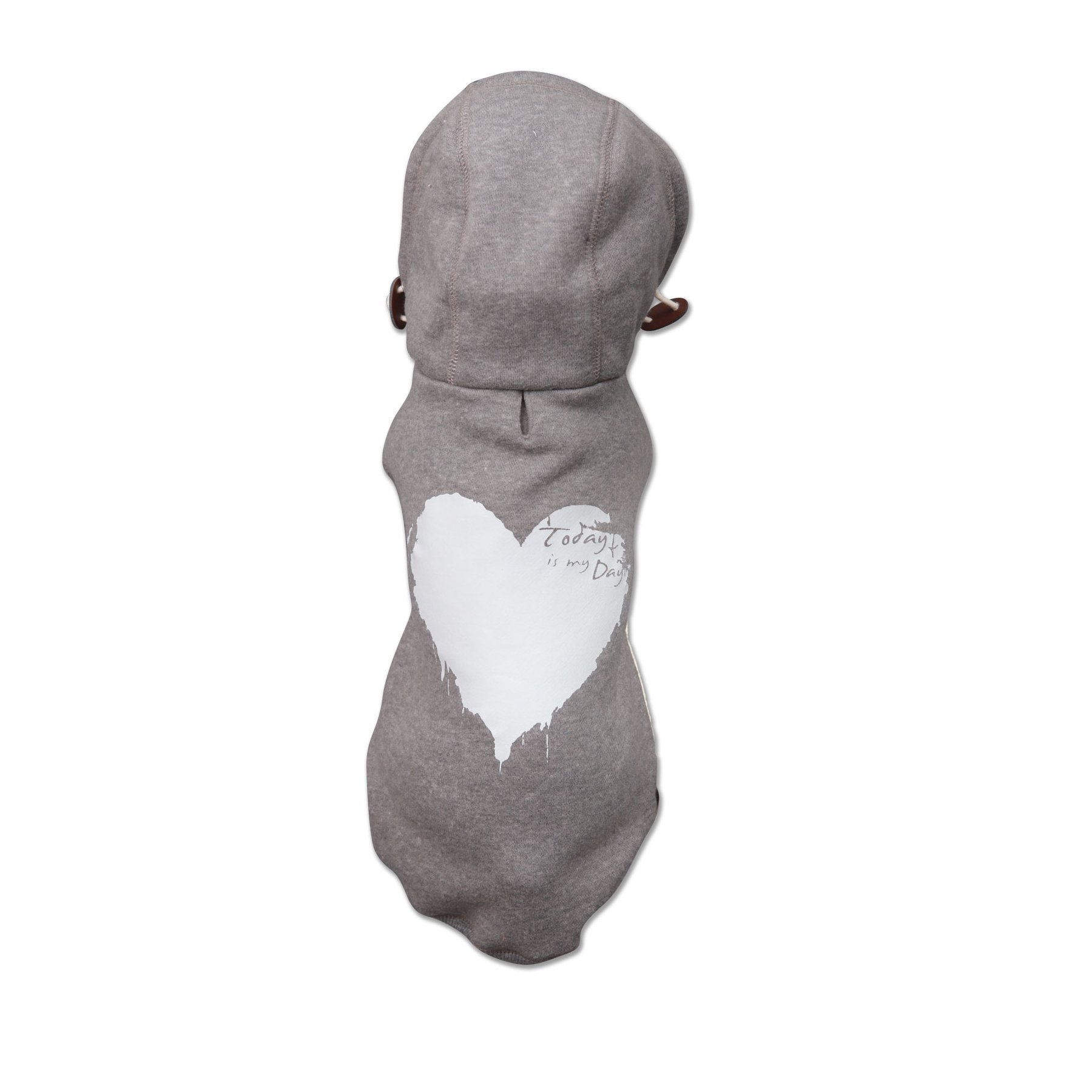 Wouapy Gray Hoodie for Dog, Size 36