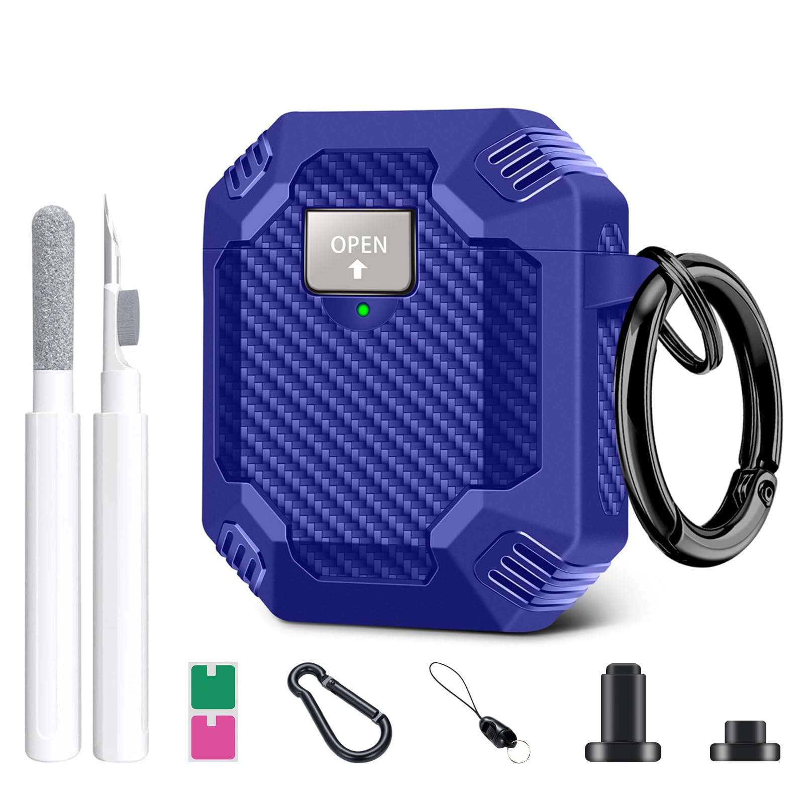 Maxjoy for AirPods 2nd Generation Case Cover with
