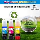 JoyPrinting 102 Ink Replacement 3x 70ml for Epson ET Series 2700 2750 2850 3700 view 9