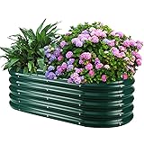 YSEJOMP 17" Tall Outdoor Garden Raised Garden Bed