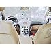 Highland Farms Select Vehicle Pet Barrier - High See Through Net Vehicle Pet Barrier for Cars, Vans, SUV's, and Trucks, Fit Front Seat