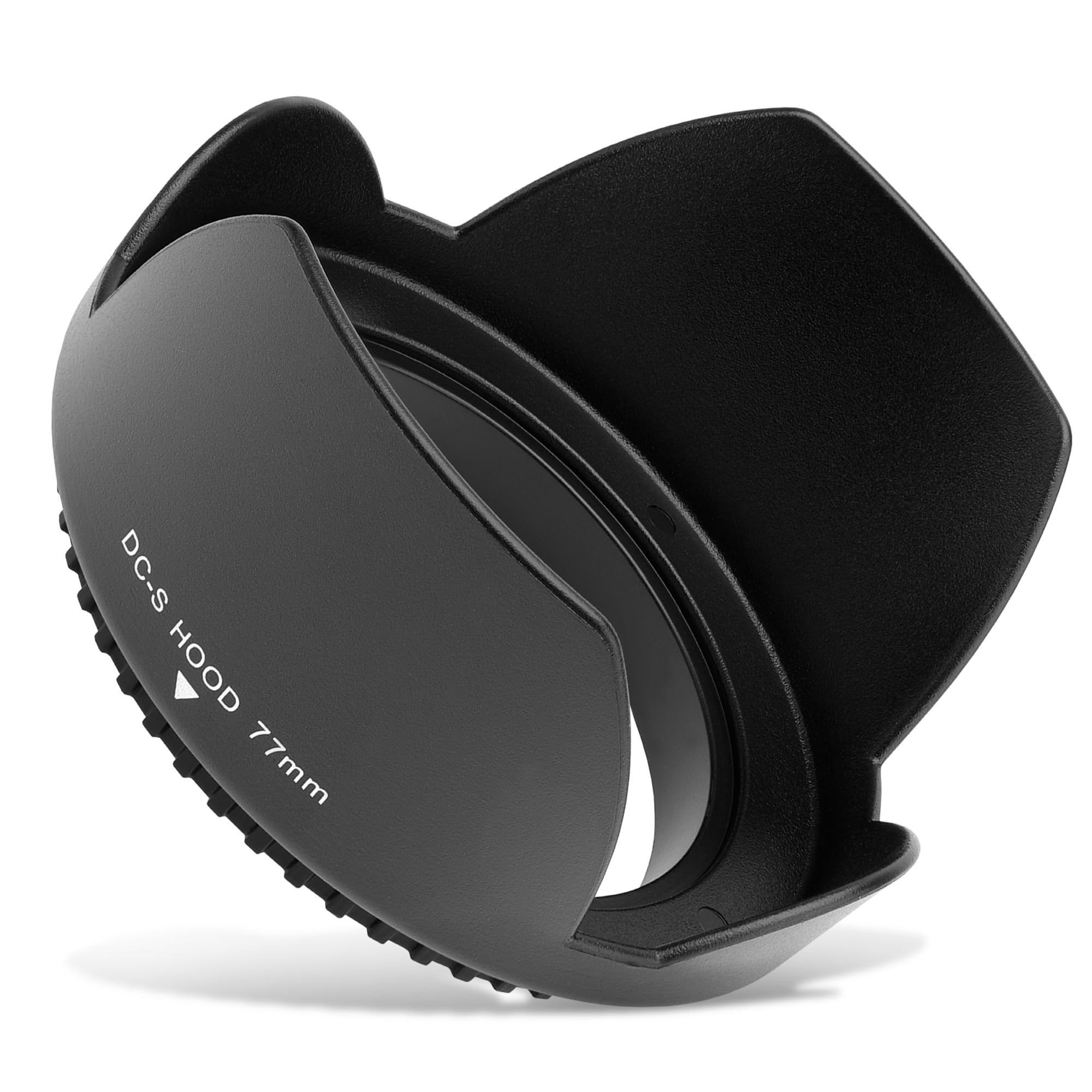 CELLONIC Ø 77mm Lens Hood Compatible for Ø 77mm Plastic Screw-in Flower/Tulip/Petal Sun Shade Protector Cover