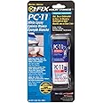 PC-Products PC-11 Epoxy Adhesive Paste, Two-Part Marine Grade, 2oz in Two Jars, Off White 20111