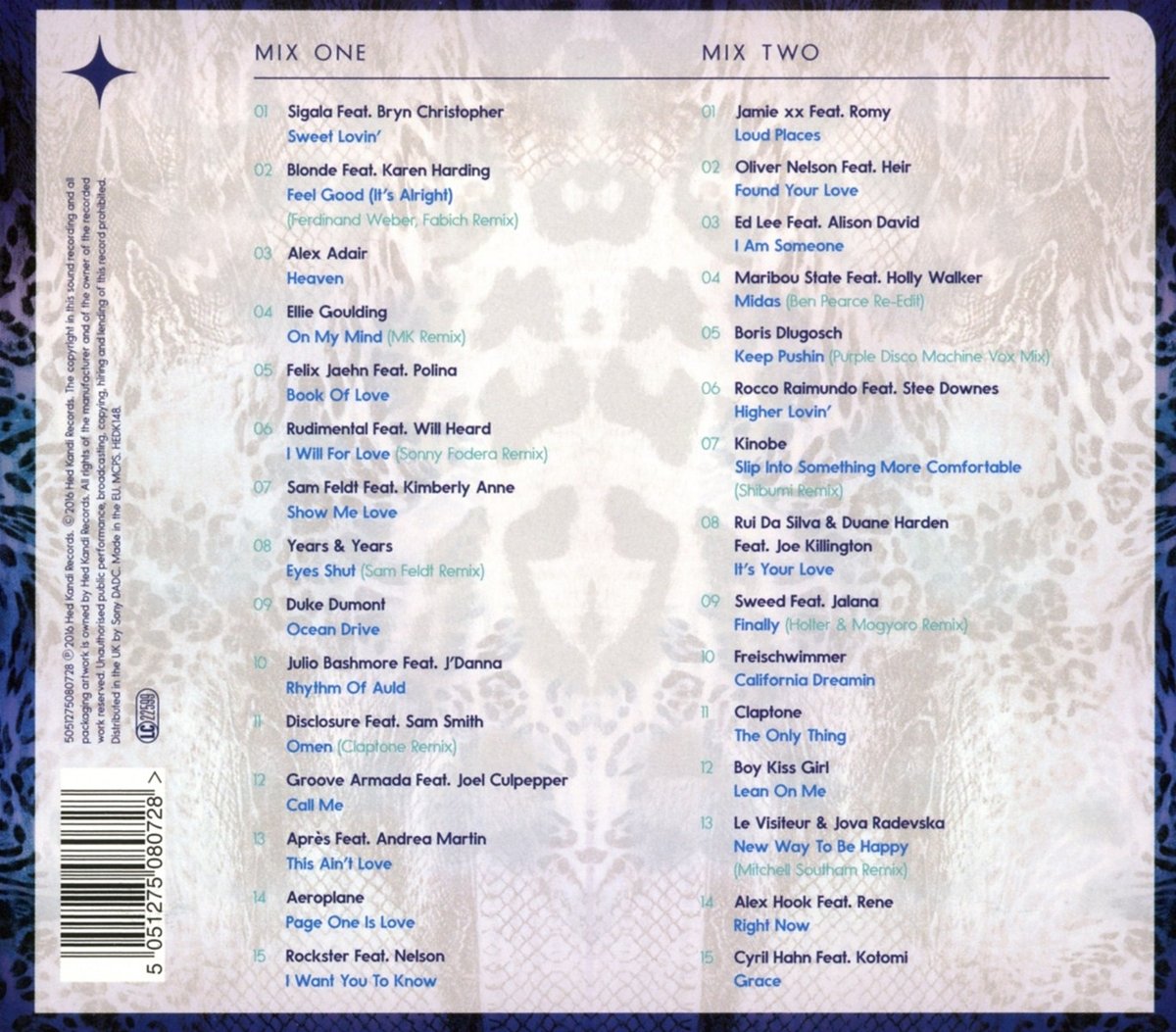 Various Artists Hed Kandi Apres House Various Amazon Com Music