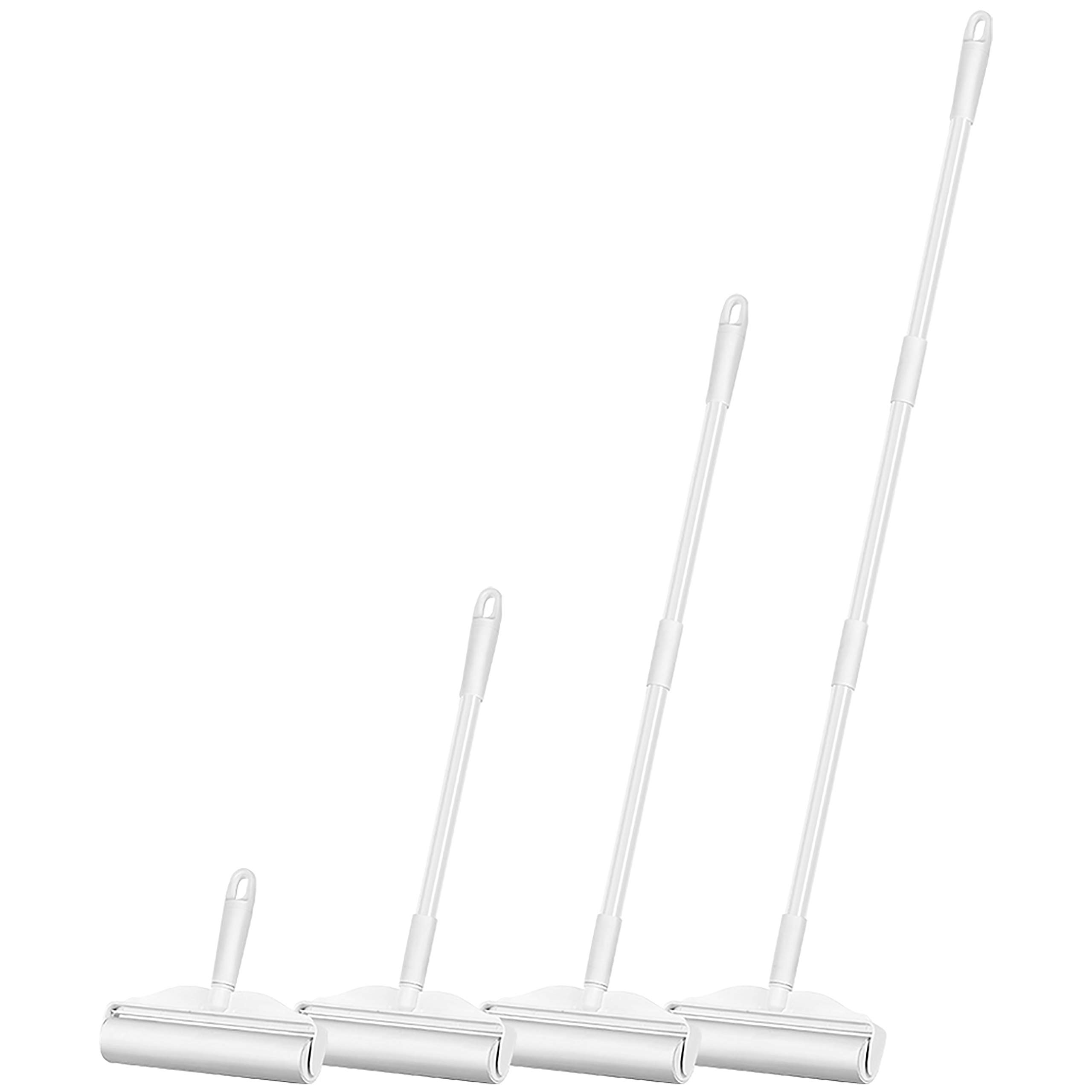 Pet Hair Remover Roller, AISIR Lint Roller with 1 Adjustable Detachable Handle + 9 Refills, Animal Hair Removal Brush, Easy to Clean the Pet Fur from Carpet, Furniture, Clothes, bedding, Sofa.