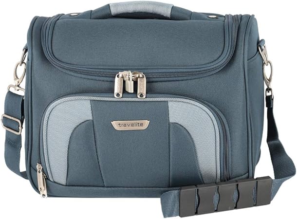 Travelite Neceser de Viaje, 19 litros, 36 cm, Azul: Amazon.es: Equipaje