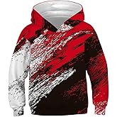 Ainuno Kids Boys Girls Hoodie Pullover 4-15Y Funny Hooded Sweatshirts