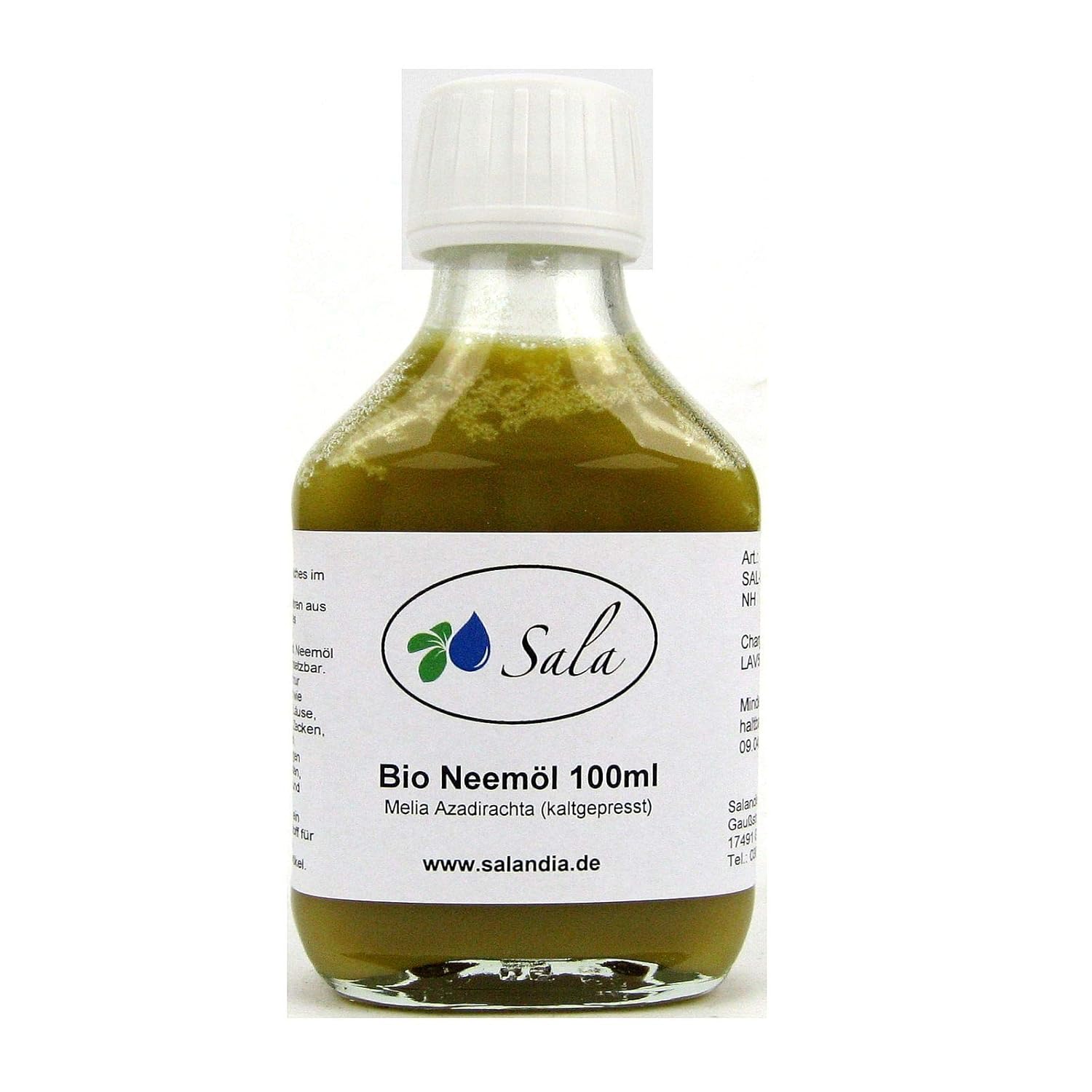 Sala Neemöl kaltgepresst bio 100 ml Amazon.de Garten